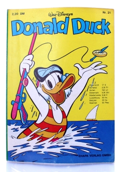 Walt Disneys Donald Duck Taschenbuch Nr. 21 (1. Auflage) von Ehapa